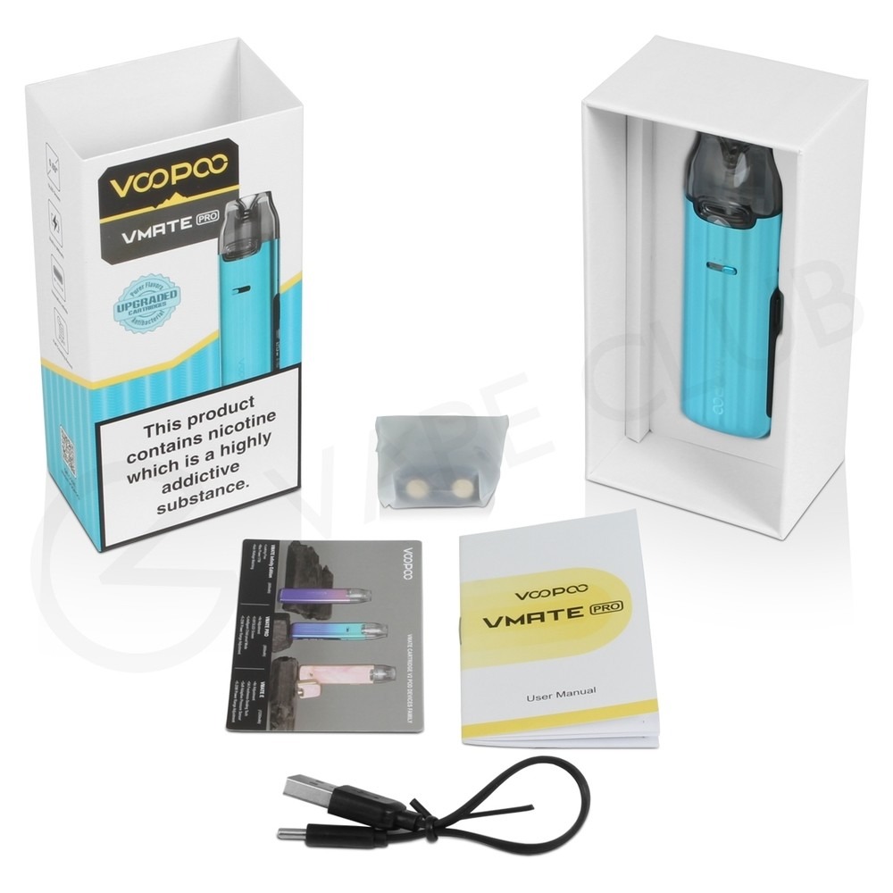 VOOPOO VMATE PRO2 注油主機|30W雙模式・1500mAh快充|台灣現貨 711到付